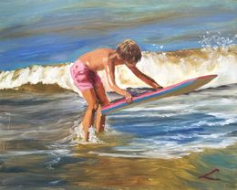 Painting, Going to surf 4, Elena Sokolova