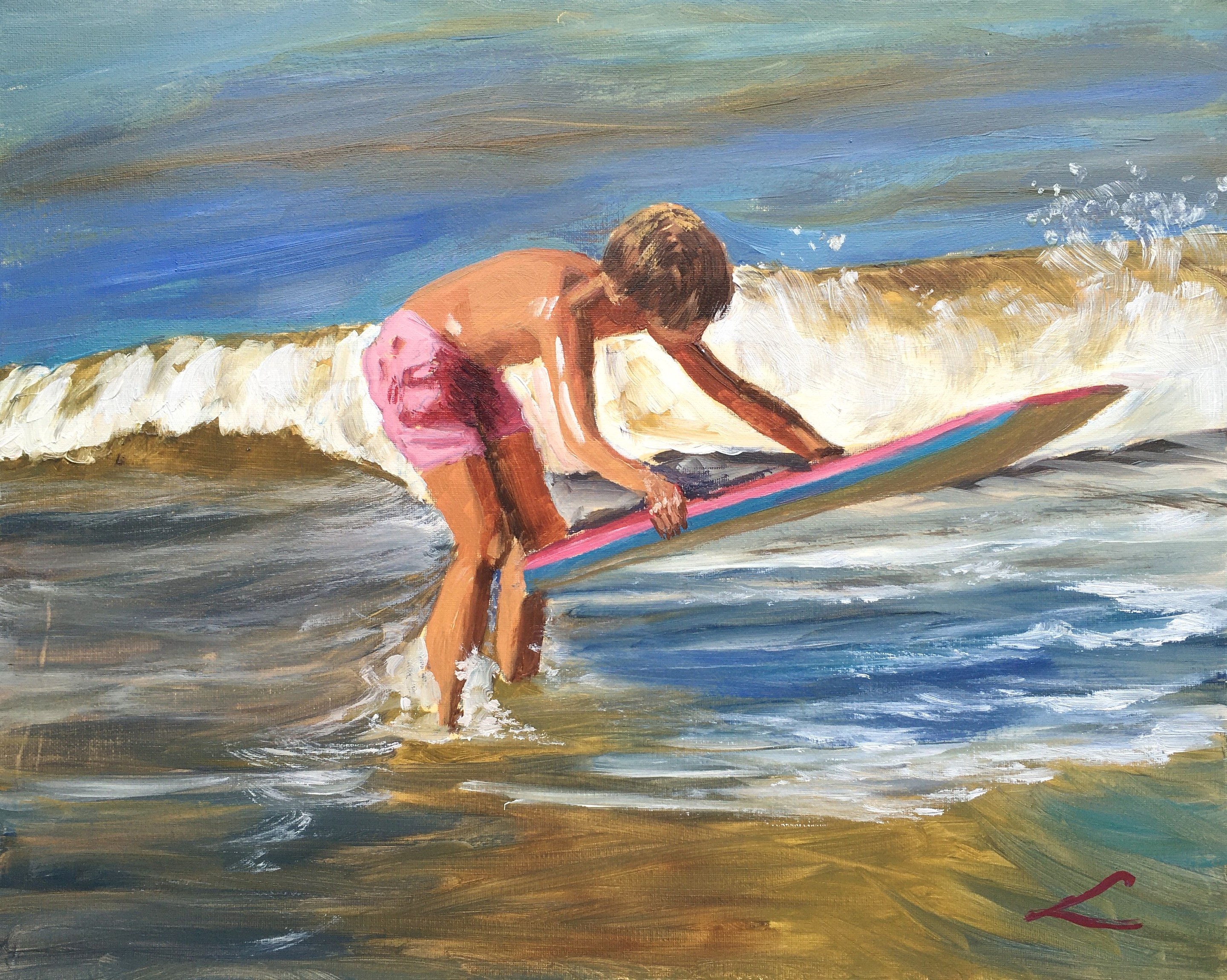Elena Sokolova, Going to surf 4 Elena Sokolova, Going to surf 4