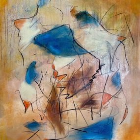 Gemälde, Abstract 29.10.24, Eva Hoffmann