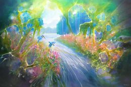 Gemälde, Nature Weaves a Spell, Gill Bustamante