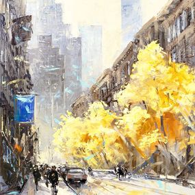 Gemälde, City. Autumn., Irina Alexandrina