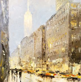 Gemälde, Night city, Irina Alexandrina