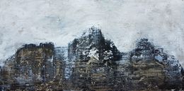 Peinture, Black mountains, Ivana Olbricht