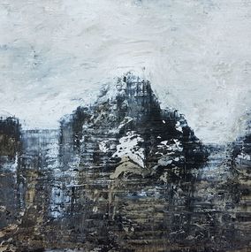 Painting, Black mountains, Ivana Olbricht