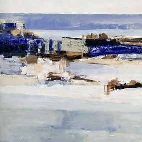 Gemälde, Blue Cliff, Julia Niiazbekova
