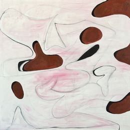 Painting, Pink lady, Julius Babilonia