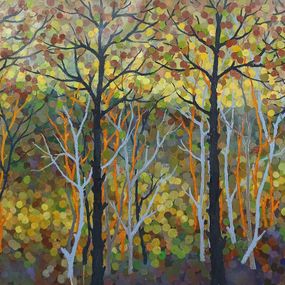 Gemälde, The Charming Golden Autumn, Le anh Tuan