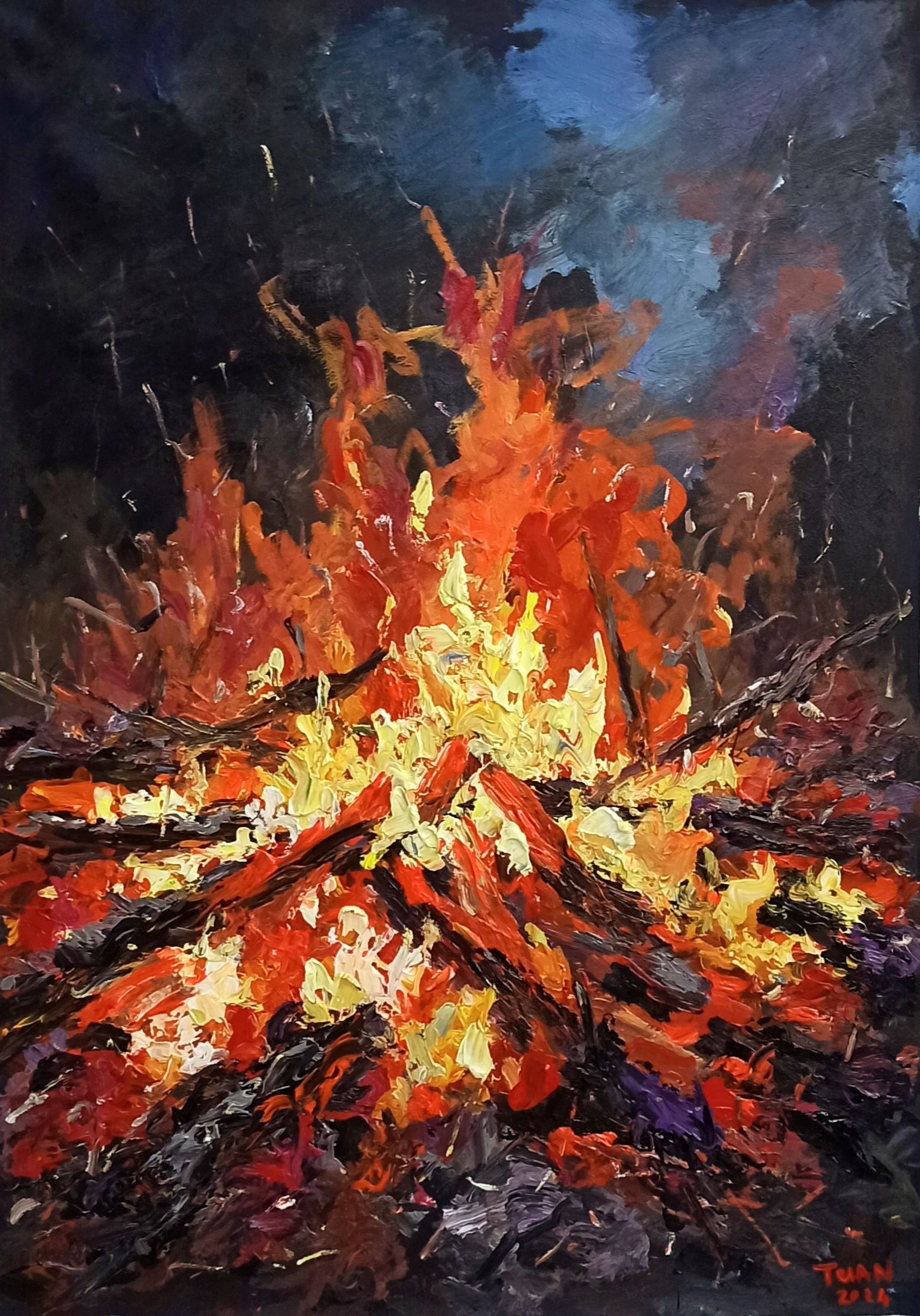 Le anh Tuan, Warm winter fire Le anh Tuan, Warm winter fire