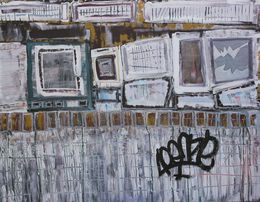 Painting, Tenement, Loretta Kaltenhauser