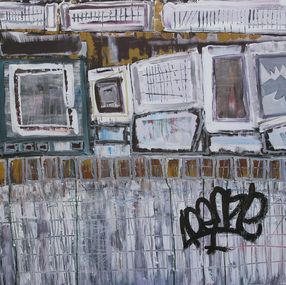 Gemälde, Tenement, Loretta Kaltenhauser