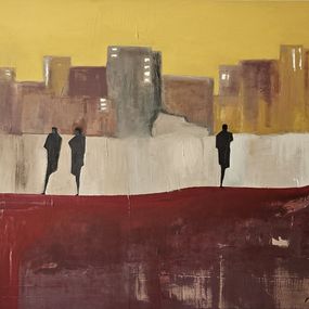 Gemälde, Red road, Mariusz Makula