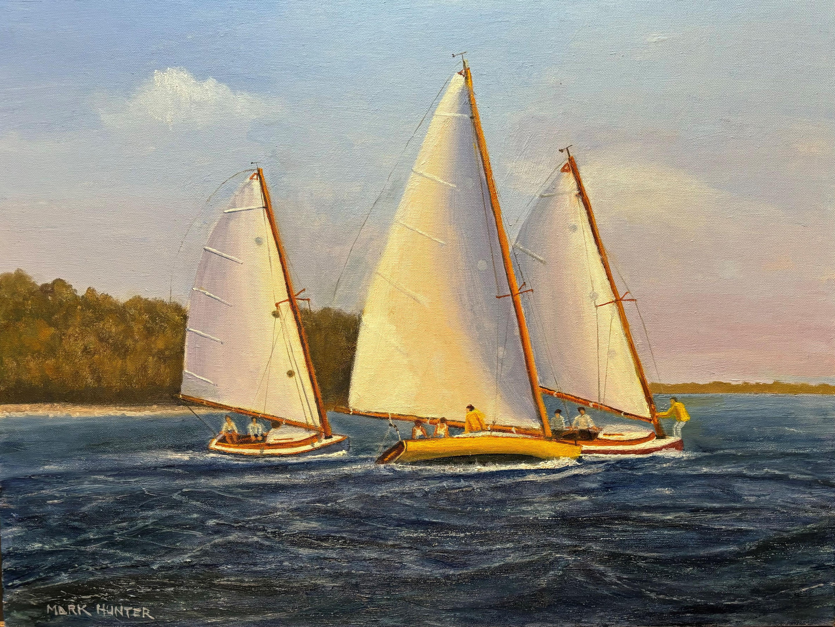 Mark Hunter, A-Cats Racing on Barnegat Bay Mark Hunter, A-Cats Racing on Barnegat Bay