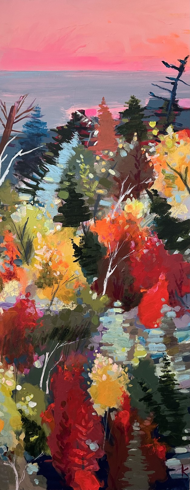 Rebecca Klementovich, Foliage Falls Over Me Rebecca Klementovich, Foliage Falls Over Me