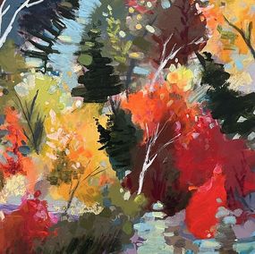 Gemälde, Foliage Falls Over Me, Rebecca Klementovich