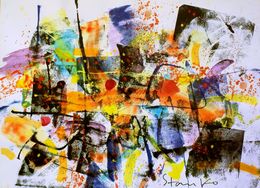 Painting, Abstract landscape-XX, Stanislav Bojankov