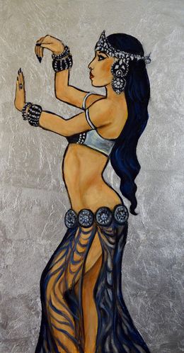 Painting, The Dancer, Valerie Vescovi