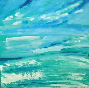 Painting, By the Waves, Vian Borchert