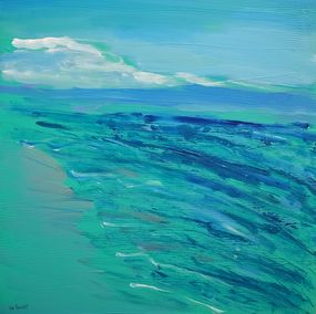 Gemälde, Malibu Shore, Vian Borchert