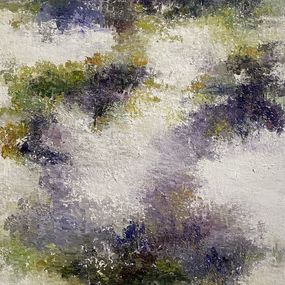 Gemälde, Drifting on Purple haze, Wietzie Gerber