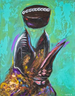 Painting, The Cupcake Is Mightier Than the Sword, Will Eskridge