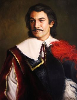 Painting, The Brave Gascon (Based on A. Dumas's The Three Musketeers), Bulat Valeriy