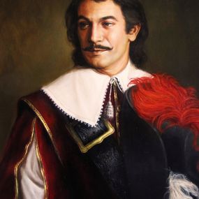 Painting, The Brave Gascon (Based on A. Dumas's The Three Musketeers), Bulat Valeriy