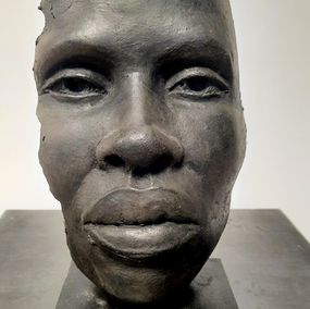 Sculpture, Comme un point d'acupressure (masque), Sandrine Plante
