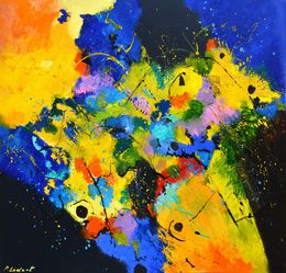 Painting, Summer diving, Pol Ledent