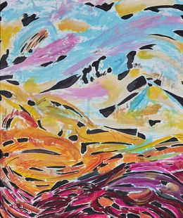 Painting, Let Me Go (Regressions Series), Uma Haime