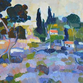 Gemälde, Lavandes sauvages, Patrick Marie