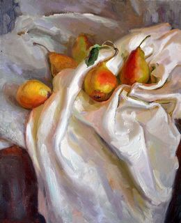 Painting, Grandma's Pears, Pavlenko Leonid