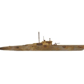 Sculpture, U-boat - Sculpture - série bateau, Ronan Penanhoat