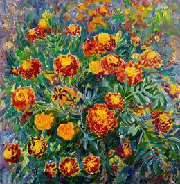 Painting, Marigold, Pavlenko Leonid