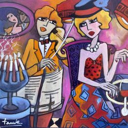 Peinture, Plaisir en musique, Martine Fauve Dechavanne