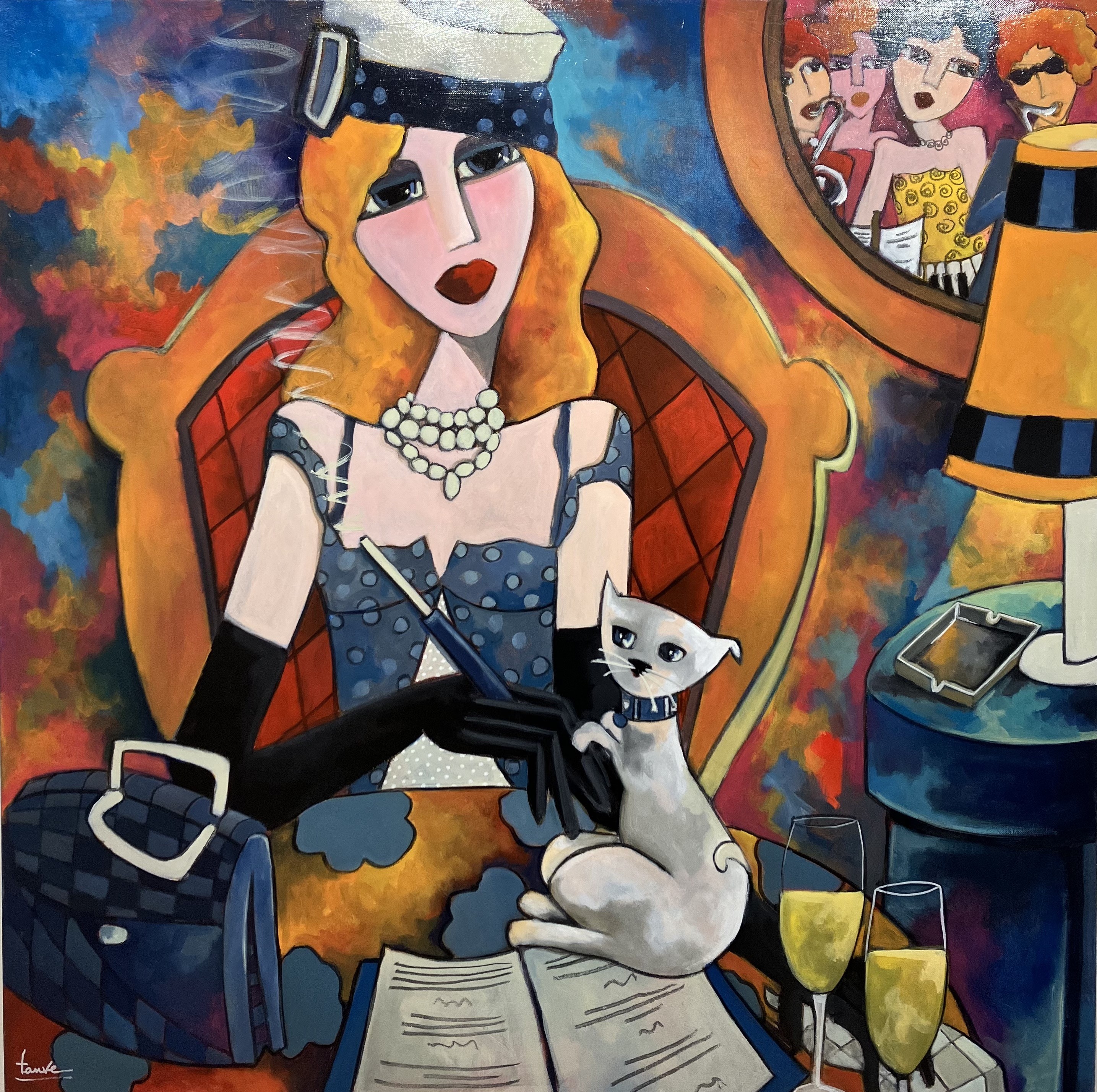 Martine Fauve Dechavanne, Plaisir de la vie Martine Fauve Dechavanne, Plaisir de la vie