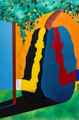 Gemälde, Riez le jour, Silvio Mildo