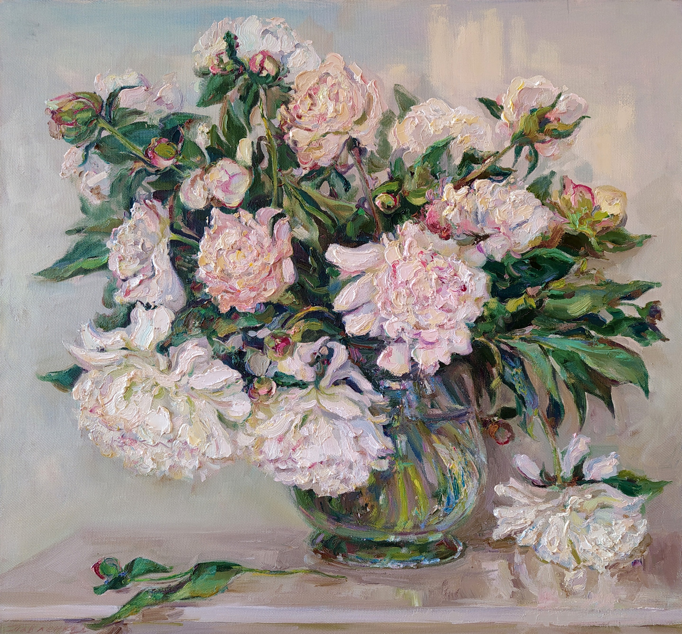 Pavlenko Leonid, White Peonies Pavlenko Leonid, White Peonies