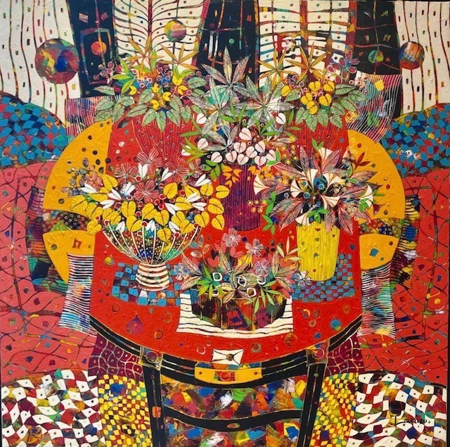 Jean-francois Larrieu, Table en été Jean-francois Larrieu, Table en été
