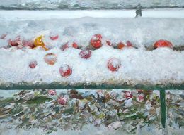 Painting, In the Parent's Garden, Pavlenko Leonid