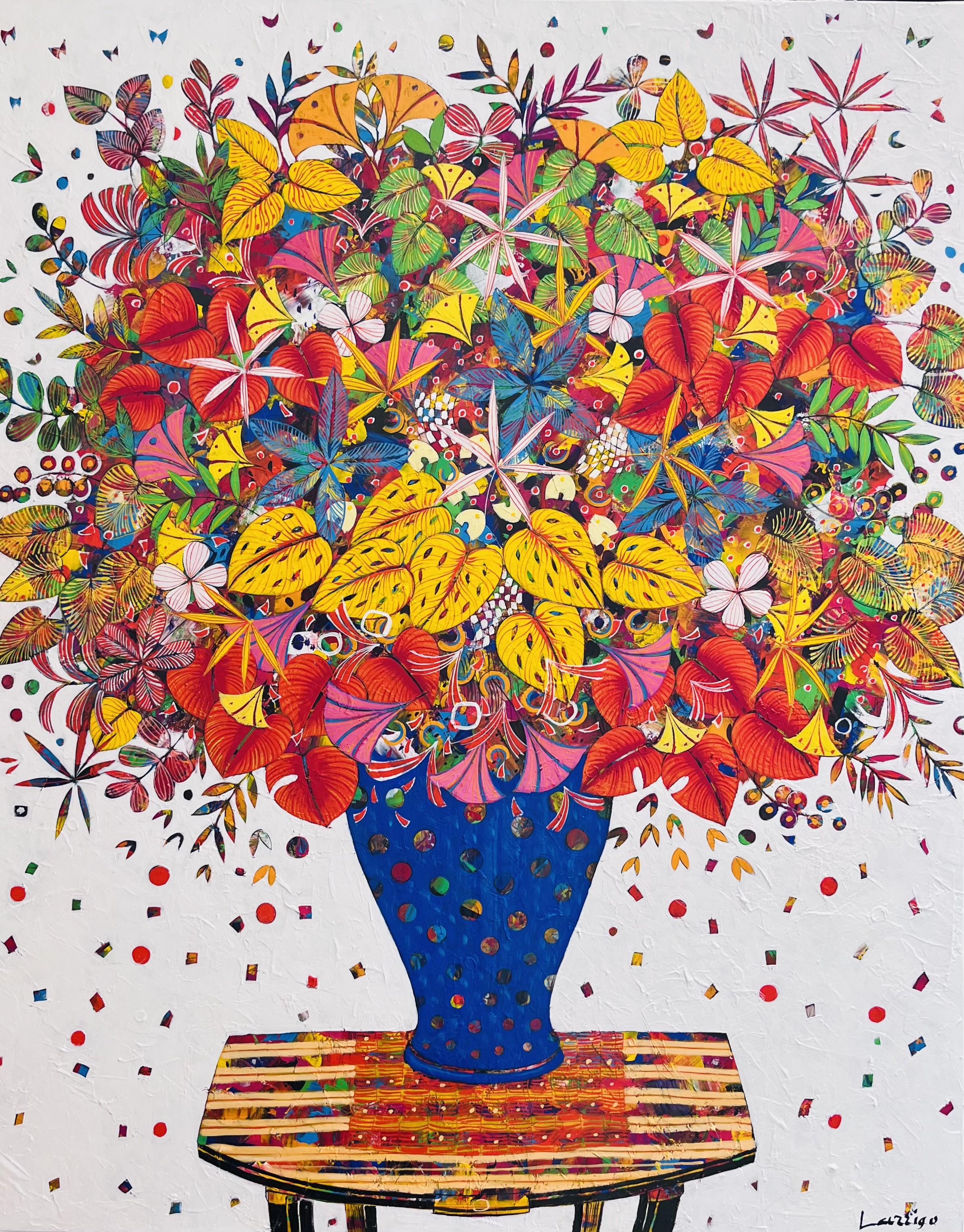 Jean-francois Larrieu, Le vase bleu Jean-francois Larrieu, Le vase bleu