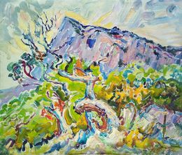Painting, Spring Morning in the Mountains, Pavlenko Leonid