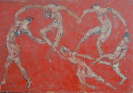 Painting, La danse, Alexis Gorodine
