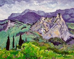 Painting, Spring in the Mountains, Pavlenko Leonid