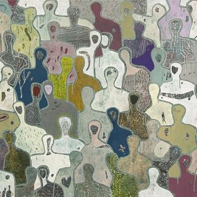 Peinture, Between Us, Gaëtan de Séguin