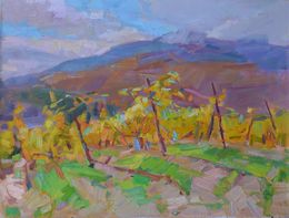 Pintura, Autumn vineyards, Pereta Vyacheslav
