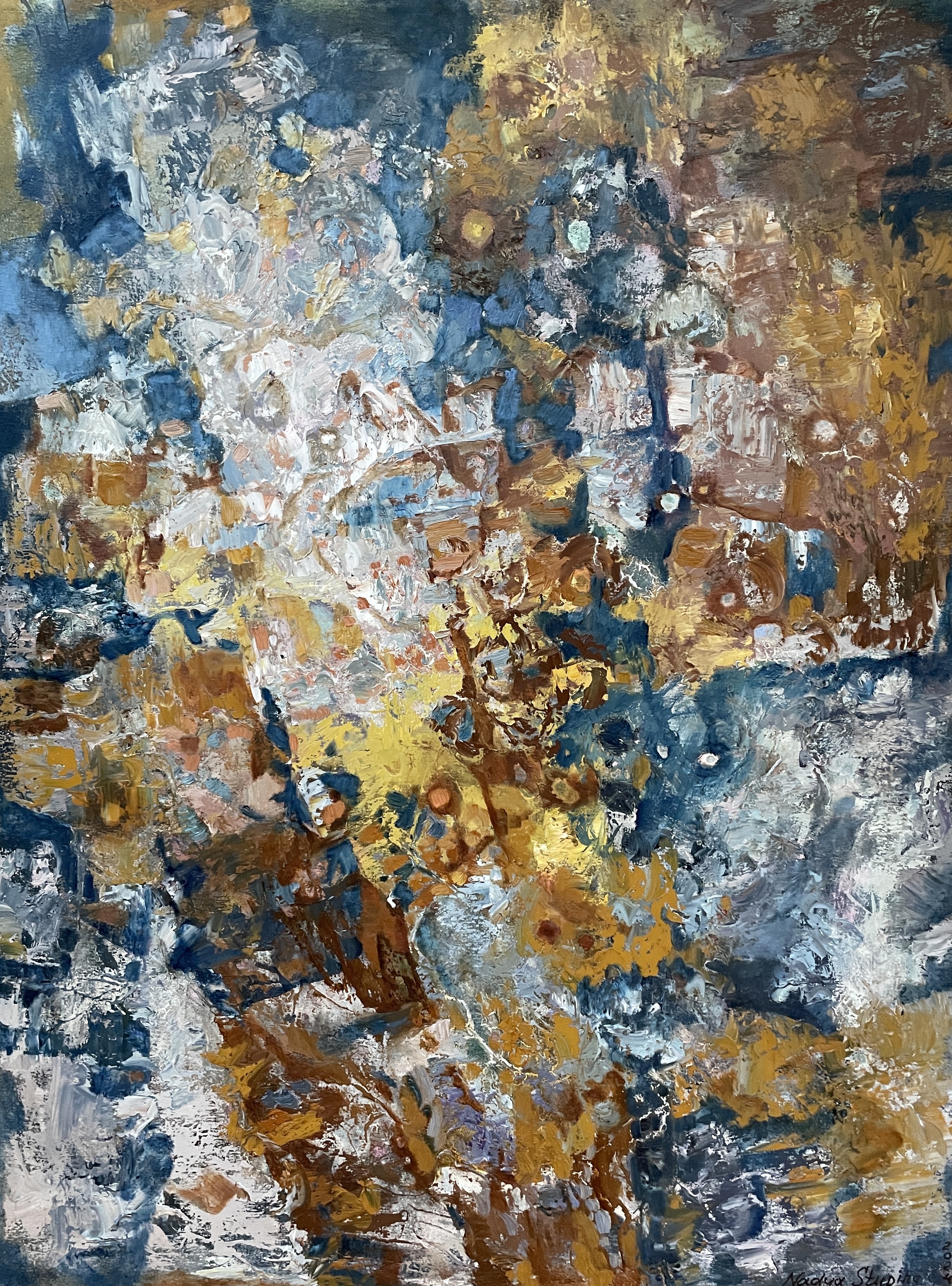 Nadezda Stupina, Blue abstract Nadezda Stupina, Blue abstract