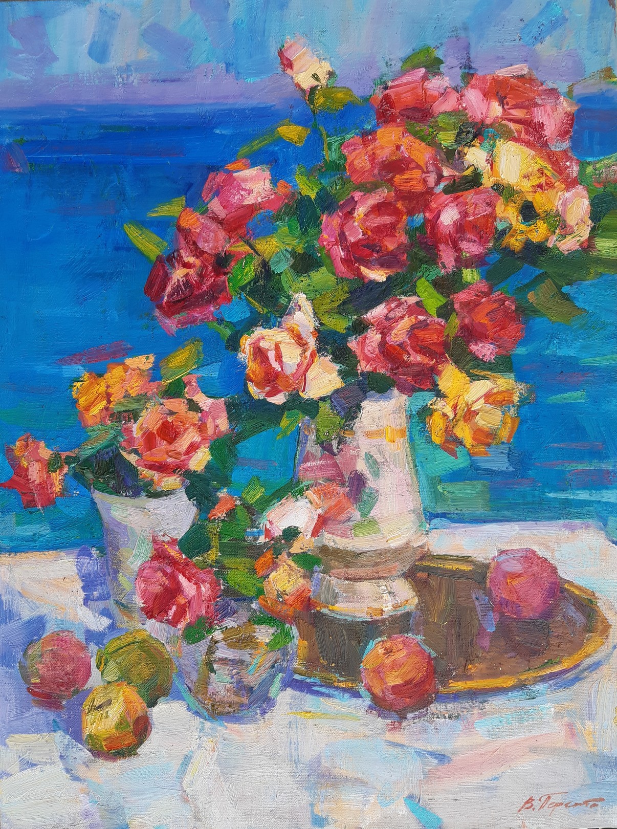 Pereta Vyacheslav, Roses by the sea Pereta Vyacheslav, Roses by the sea