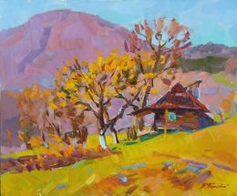 Pintura, A house in the mountains, Pereta Vyacheslav