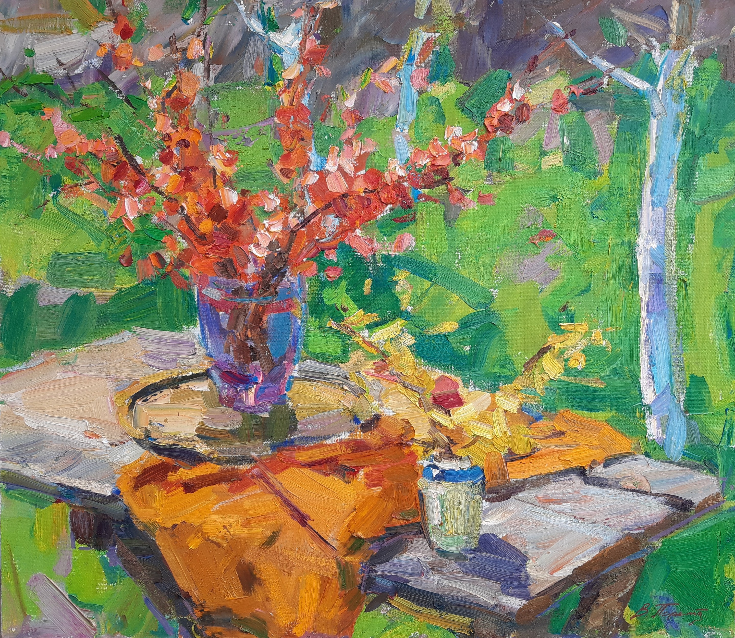 Pereta Vyacheslav, Red twigs Pereta Vyacheslav, Red twigs