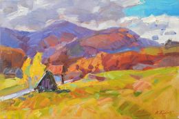 Pintura, Autumn Carpathians, Pereta Vyacheslav